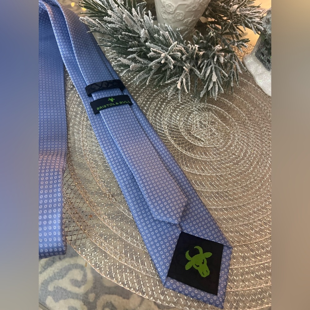 NWOT Bristol Blue Men's Silk Tie